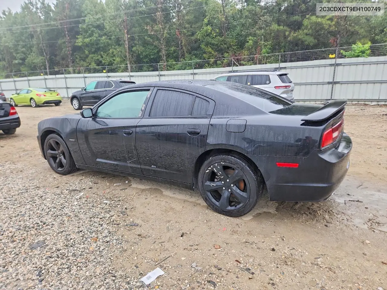 2014 DODGE CHARGER VIN 2C3CDXCT9EH100749 — фото 2