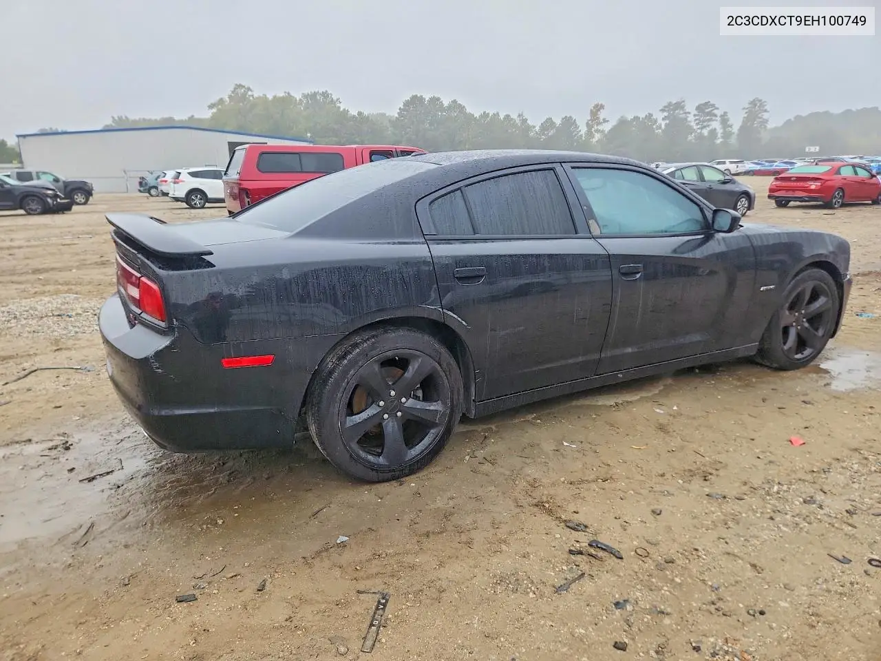 2014 DODGE CHARGER VIN 2C3CDXCT9EH100749 — фото 3