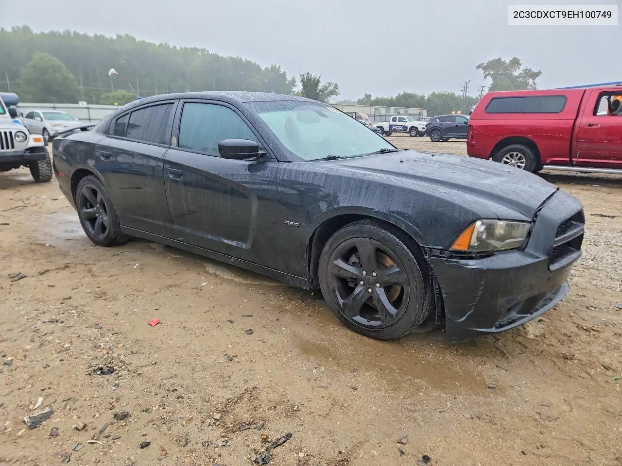 2014 DODGE CHARGER VIN 2C3CDXCT9EH100749 — фото 4