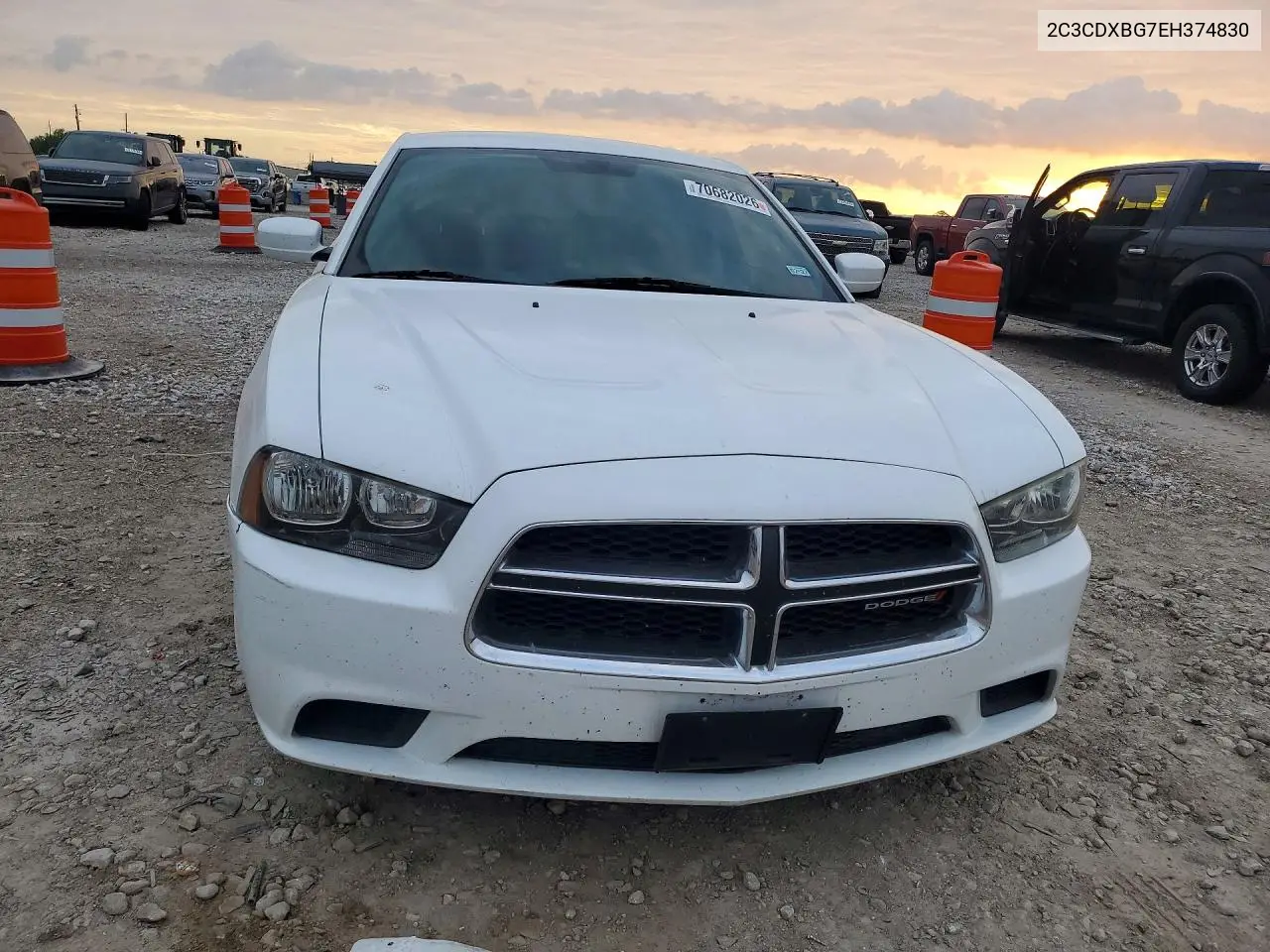2014 DODGE CHARGER VIN 2C3CDXBG7EH374830 — фото 5