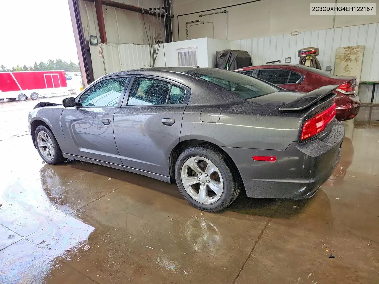 2014 DODGE CHARGER VIN 2C3CDXHG4EH122167 — фото 2