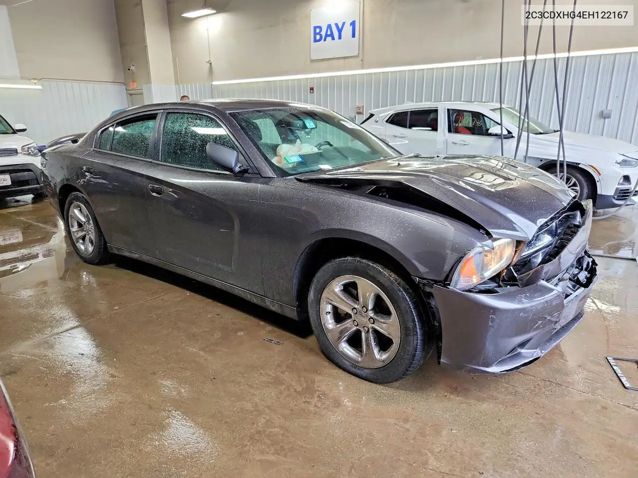 2014 DODGE CHARGER VIN 2C3CDXHG4EH122167 — фото 4