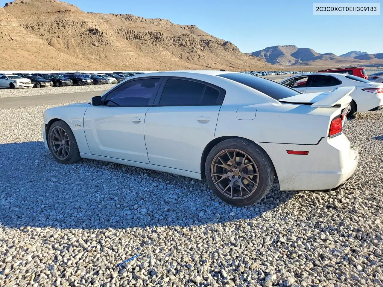 2014 DODGE CHARGER VIN 2C3CDXCT0EH309183 — фото 2