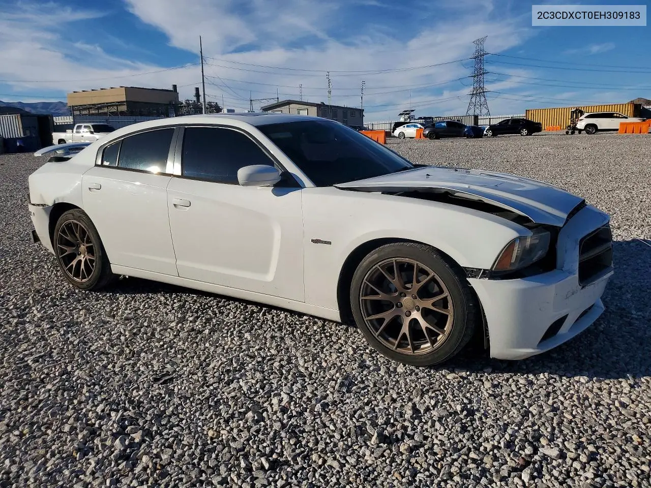 2014 DODGE CHARGER VIN 2C3CDXCT0EH309183 — фото 4