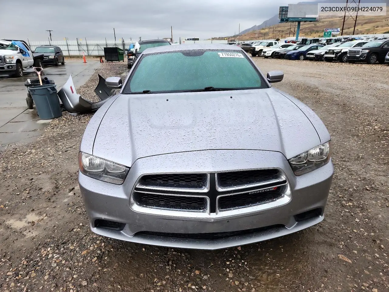 2014 DODGE CHARGER VIN 2C3CDXFG9EH224079 — фото 5