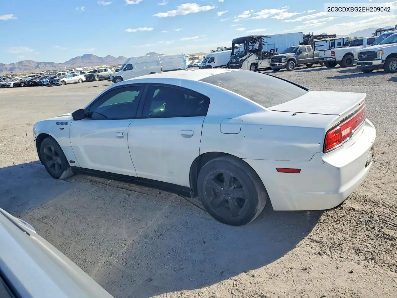 2014 DODGE CHARGER VIN 2C3CDXBG2EH209042 — фото 2