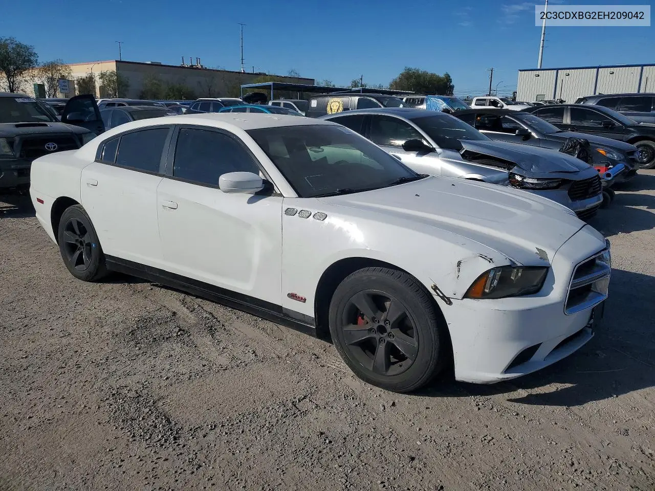 2014 DODGE CHARGER VIN 2C3CDXBG2EH209042 — фото 4