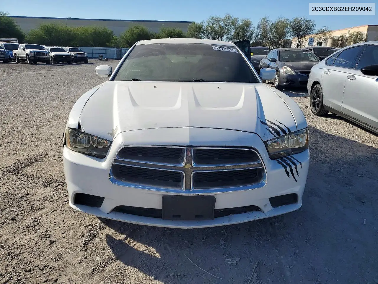 2014 DODGE CHARGER VIN 2C3CDXBG2EH209042 — фото 5