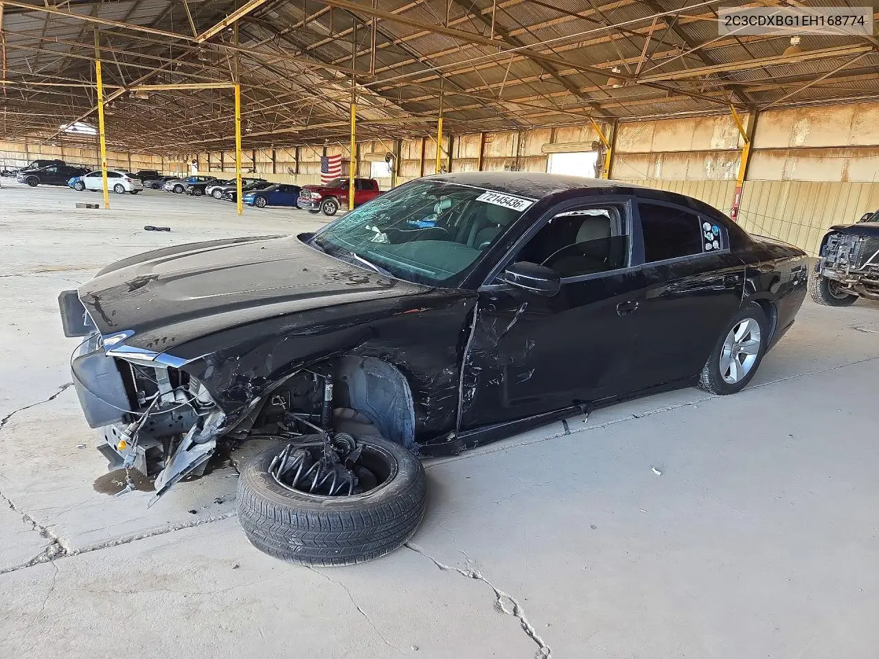 DODGE CHARGER 2014, VIN 2C3CDXBG1EH168774