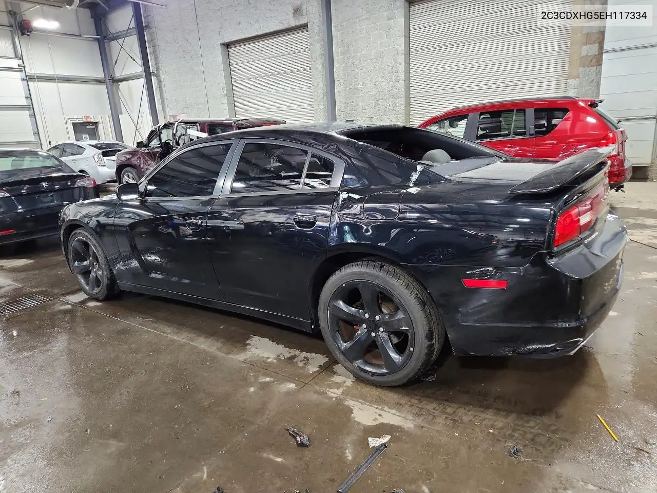 2014 DODGE CHARGER VIN 2C3CDXHG5EH117334 — фото 2