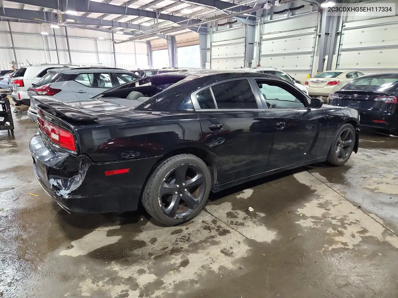 2014 DODGE CHARGER VIN 2C3CDXHG5EH117334 — фото 3