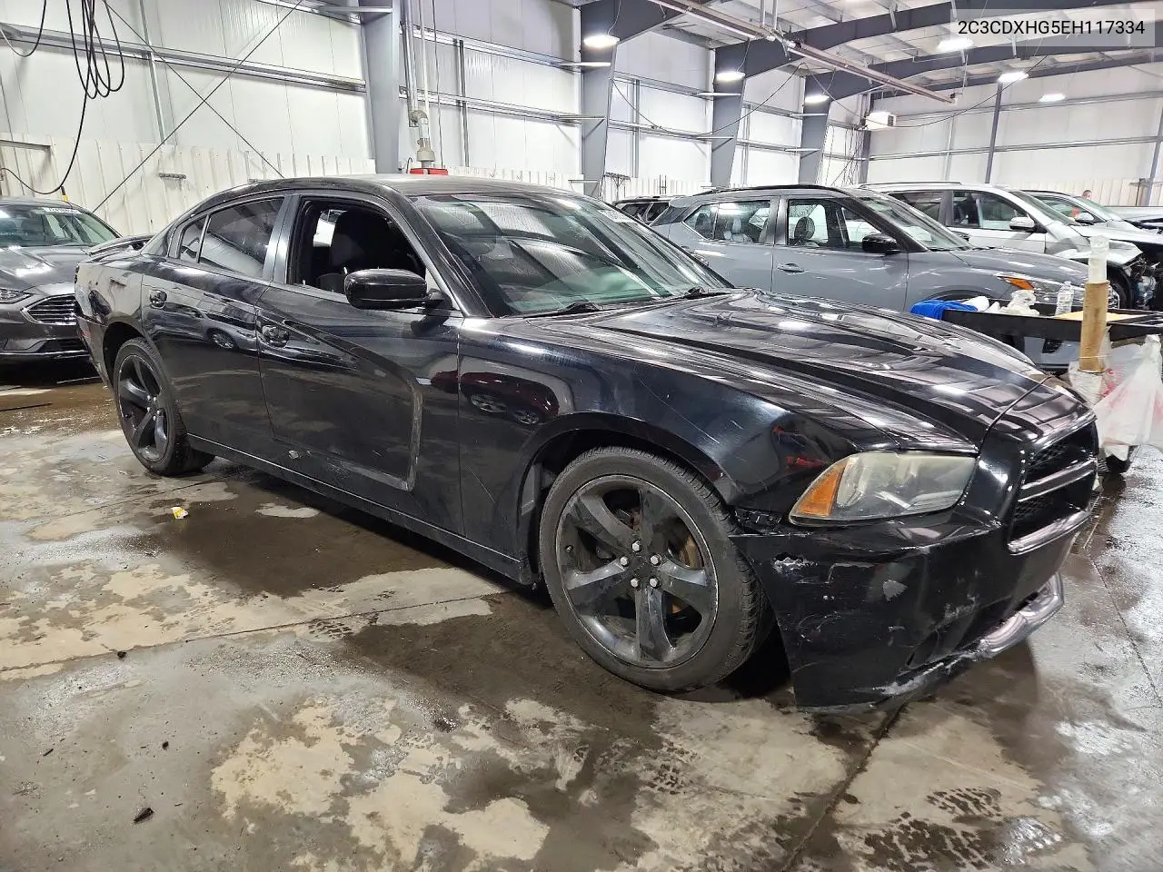 2014 DODGE CHARGER VIN 2C3CDXHG5EH117334 — фото 4
