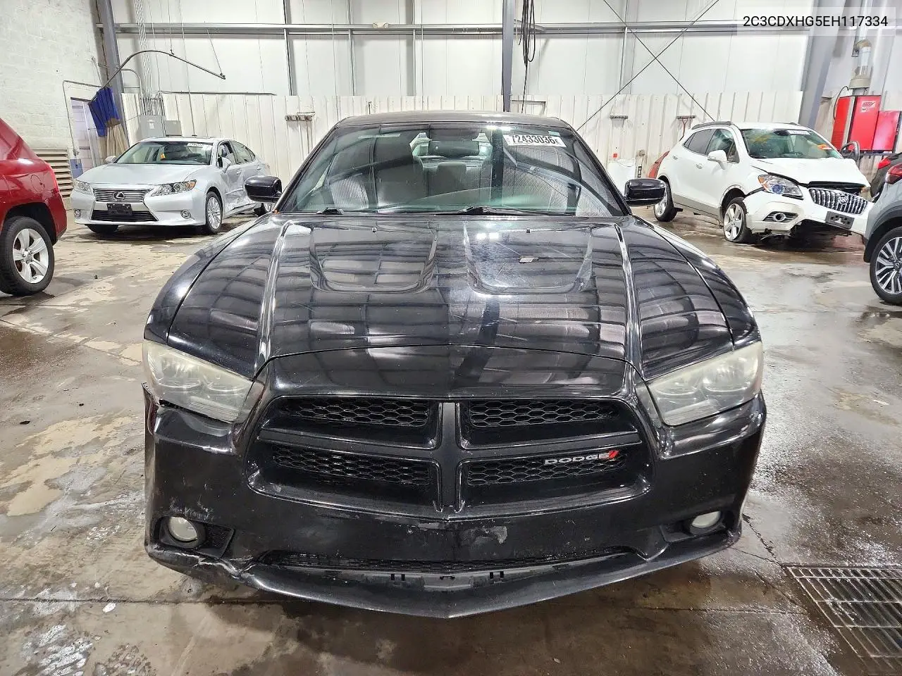 2014 DODGE CHARGER VIN 2C3CDXHG5EH117334 — фото 5
