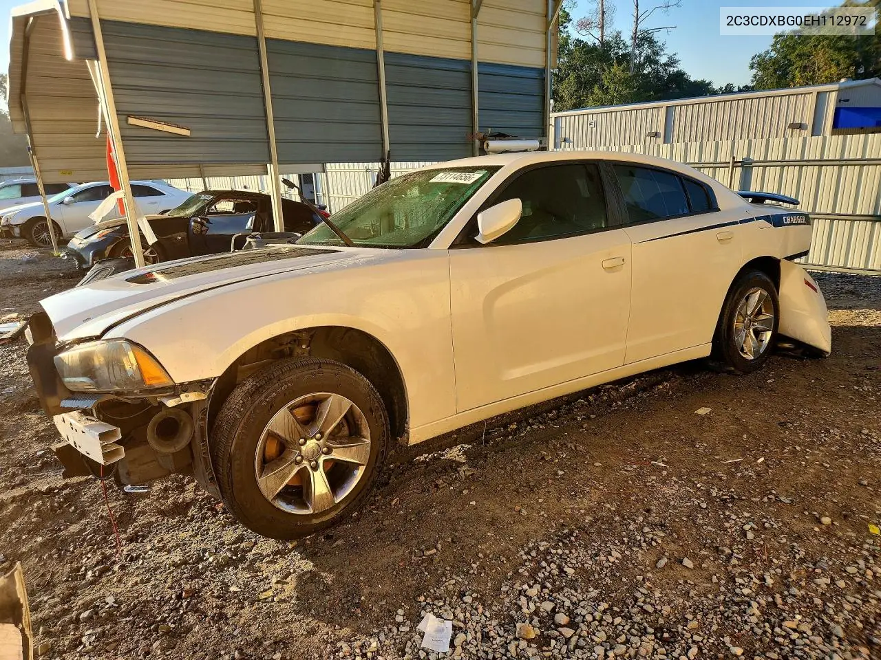 DODGE CHARGER 2014, VIN 2C3CDXBG0EH112972