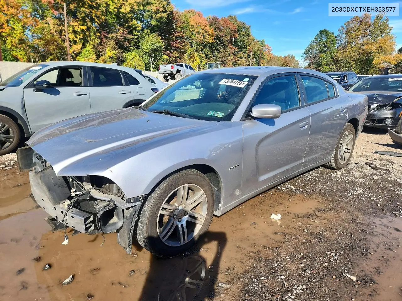 DODGE CHARGER 2014, VIN 2C3CDXCTXEH353577