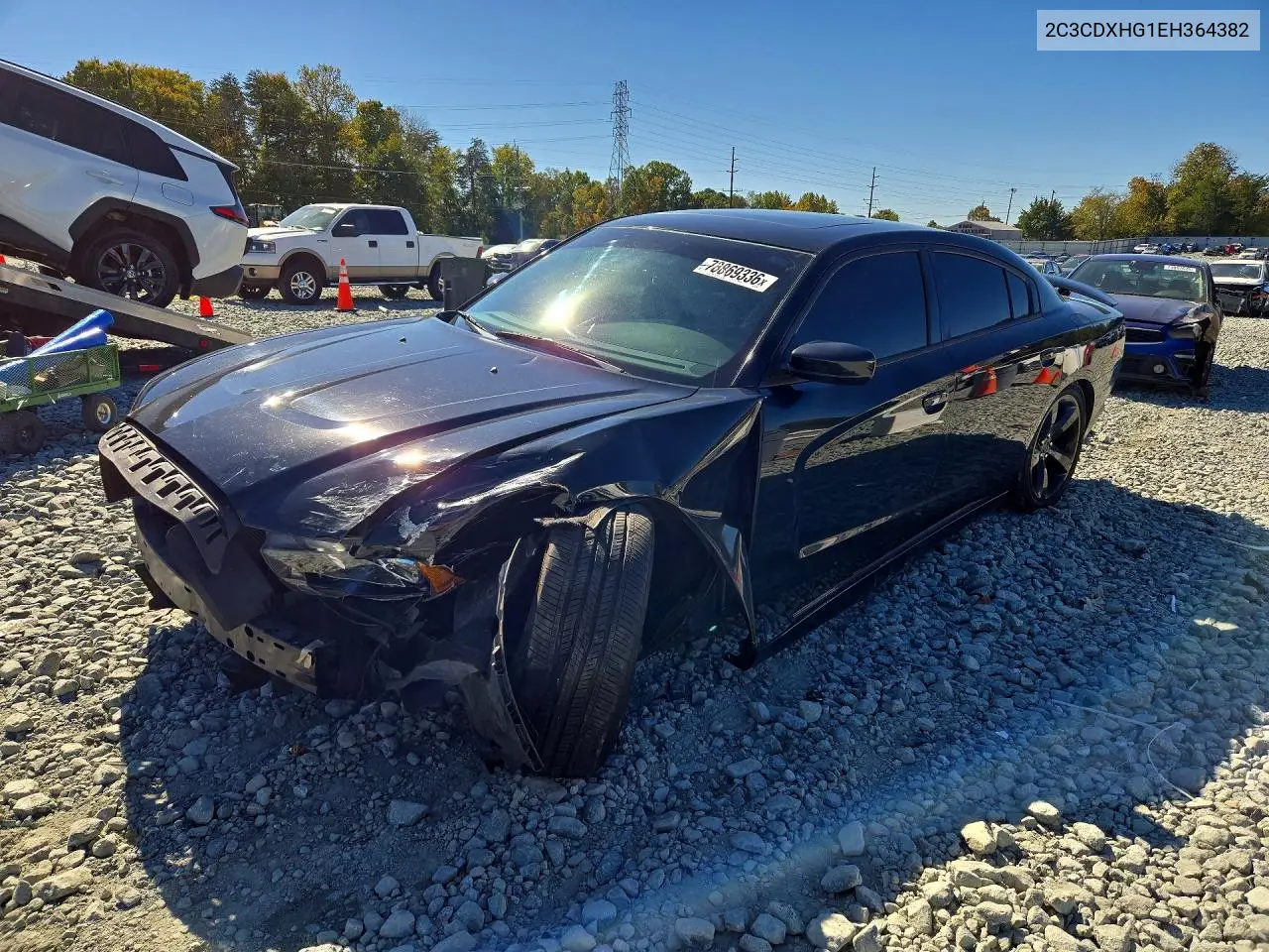 DODGE CHARGER 2014, VIN 2C3CDXHG1EH364382