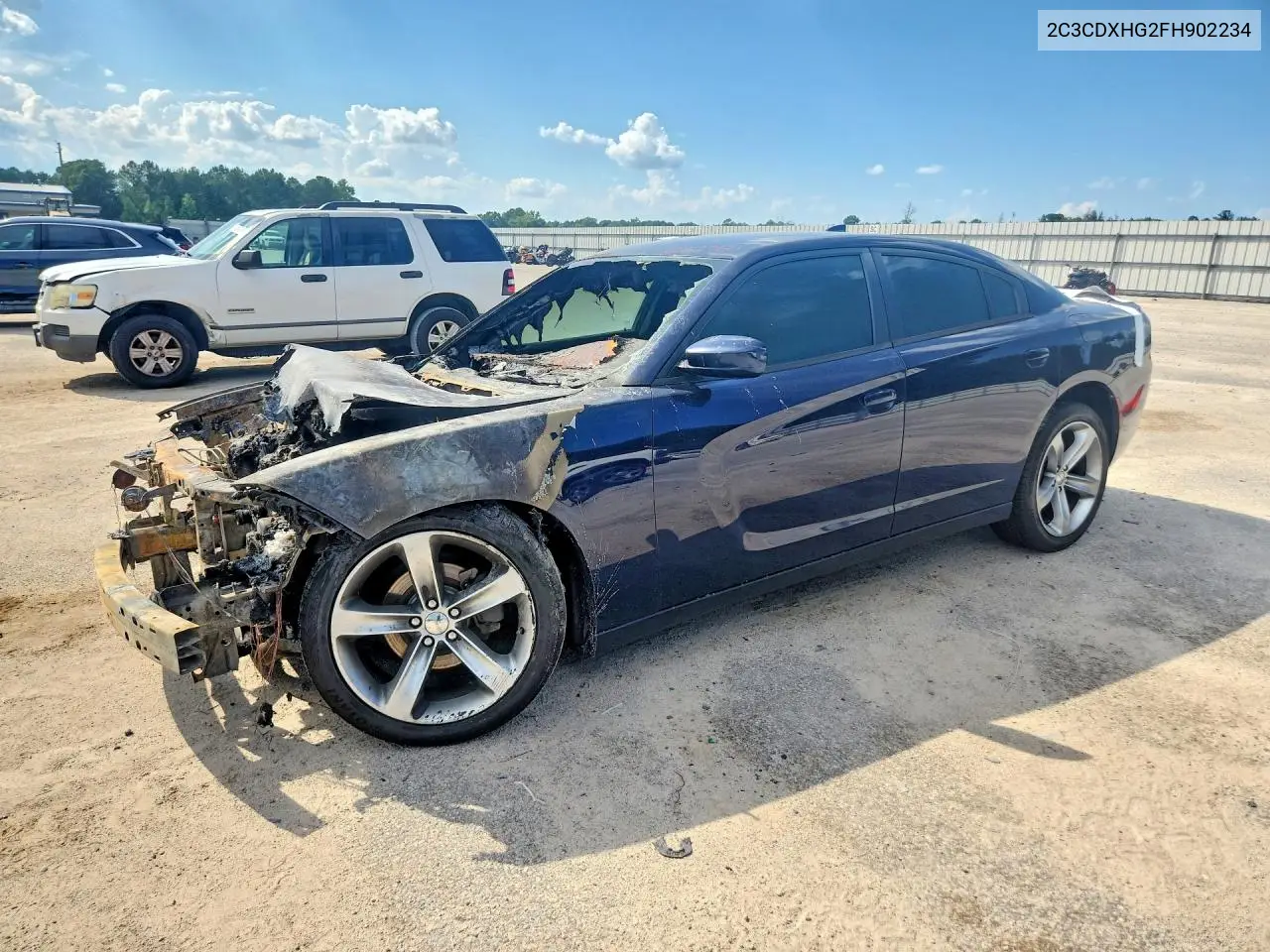 DODGE CHARGER 2015, VIN 2C3CDXHG2FH902234