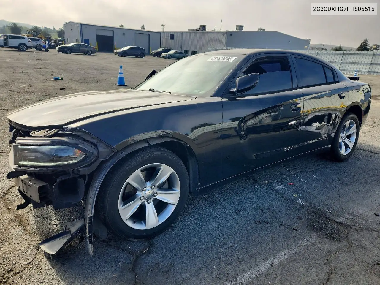 DODGE CHARGER 2015, VIN 2C3CDXHG7FH805515