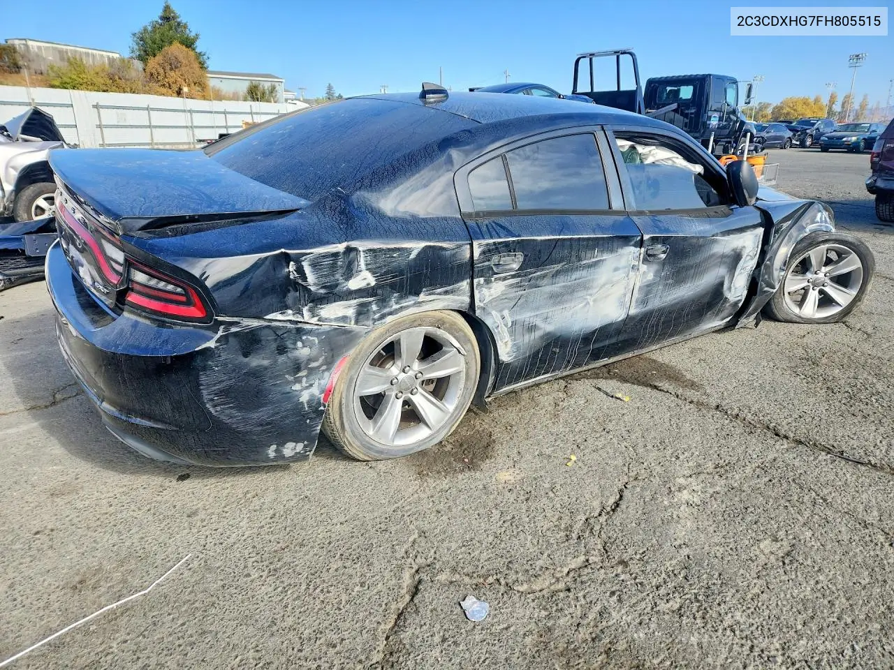 2015 DODGE CHARGER VIN 2C3CDXHG7FH805515 — фото 3