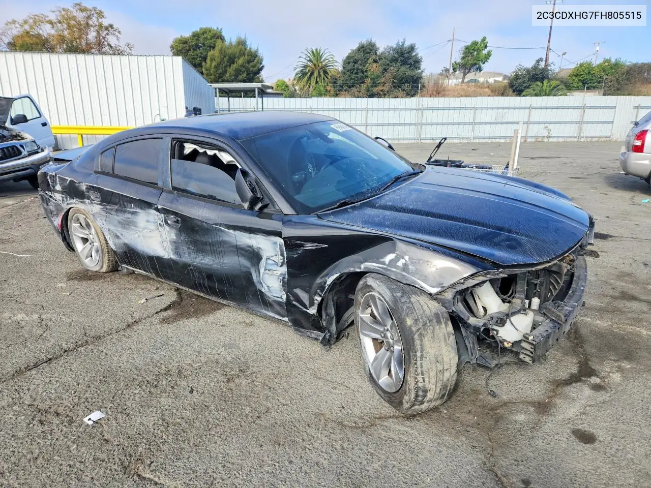 2015 DODGE CHARGER VIN 2C3CDXHG7FH805515 — фото 4