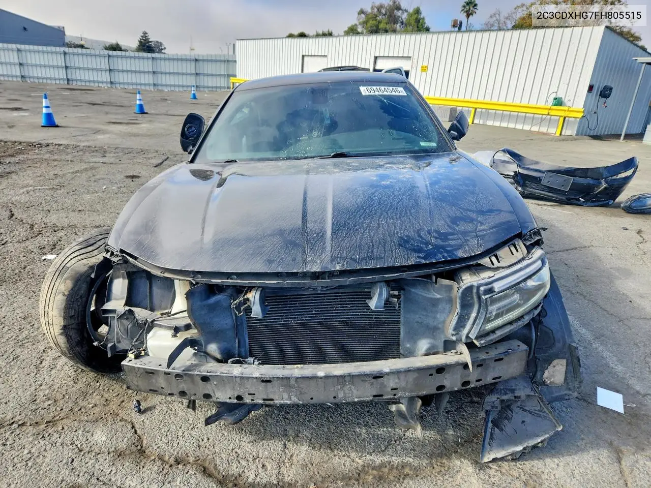 2015 DODGE CHARGER VIN 2C3CDXHG7FH805515 — фото 5