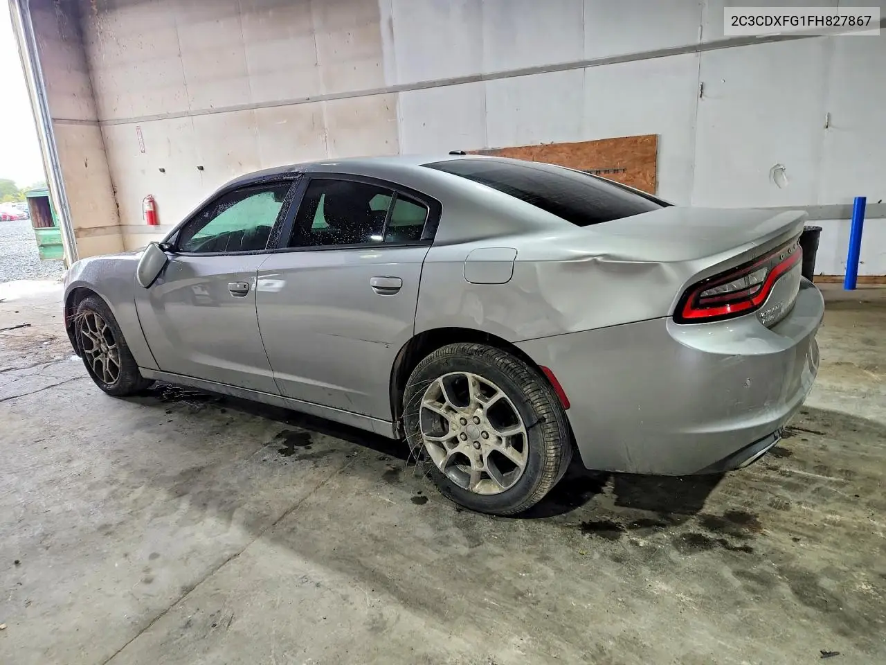 2015 DODGE CHARGER VIN 2C3CDXFG1FH827867 — фото 2