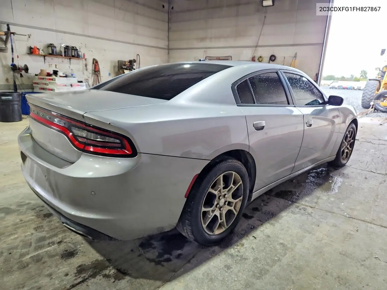 2015 DODGE CHARGER VIN 2C3CDXFG1FH827867 — фото 3