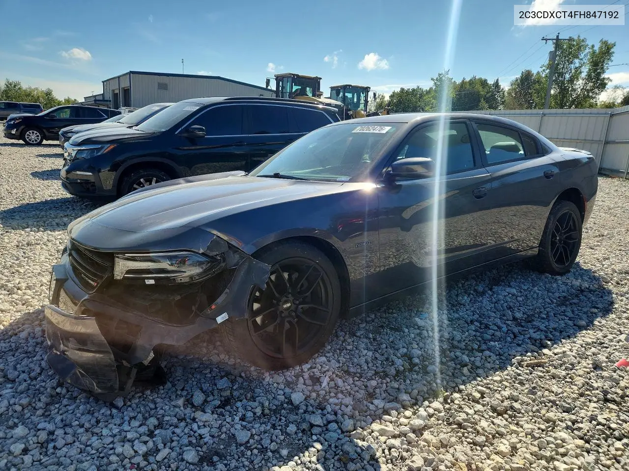 DODGE CHARGER 2015, VIN 2C3CDXCT4FH847192