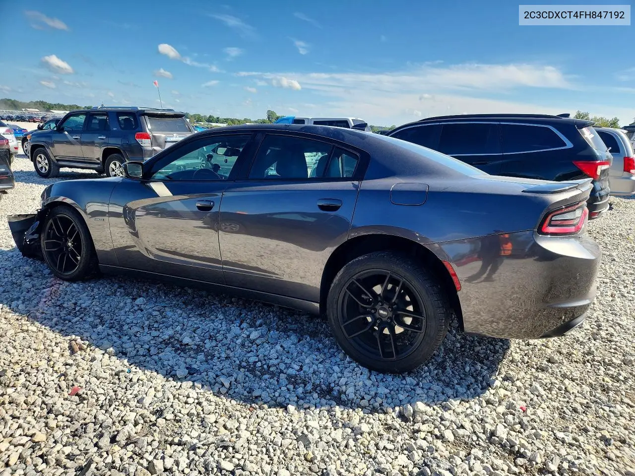 2015 DODGE CHARGER VIN 2C3CDXCT4FH847192 — фото 2