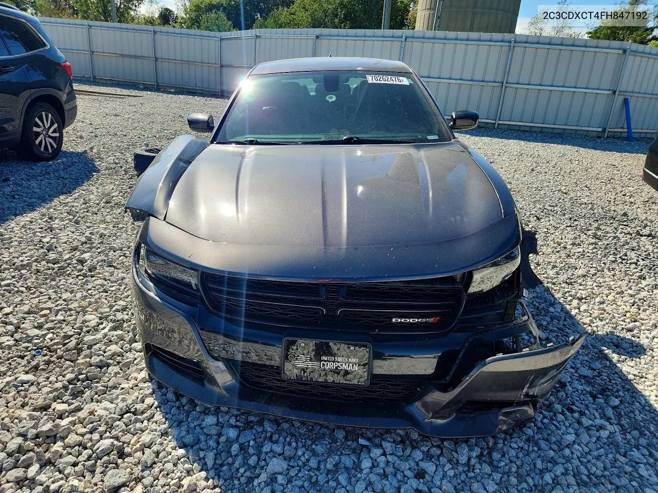2015 DODGE CHARGER VIN 2C3CDXCT4FH847192 — фото 5