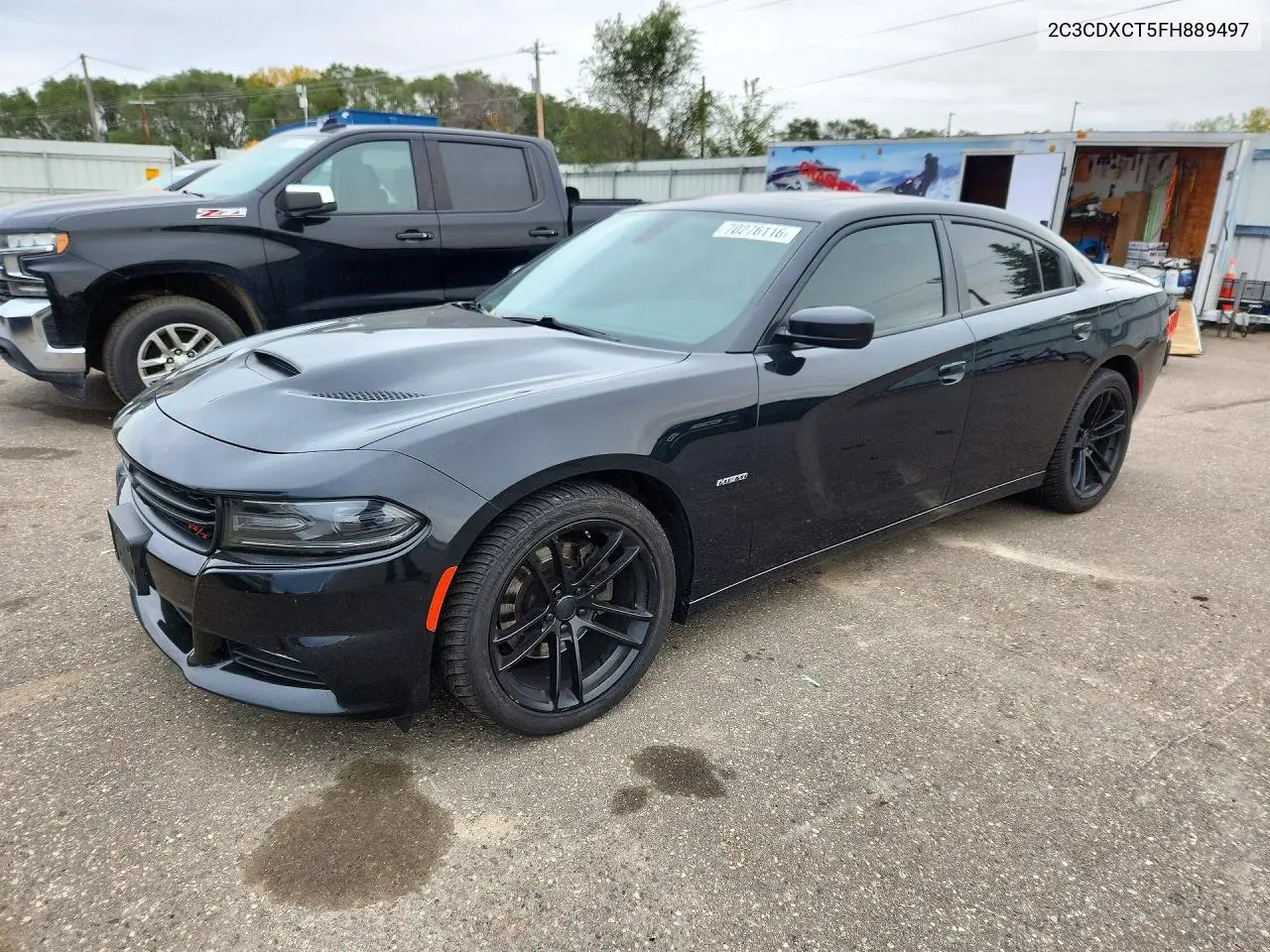 DODGE CHARGER 2015, VIN 2C3CDXCT5FH889497