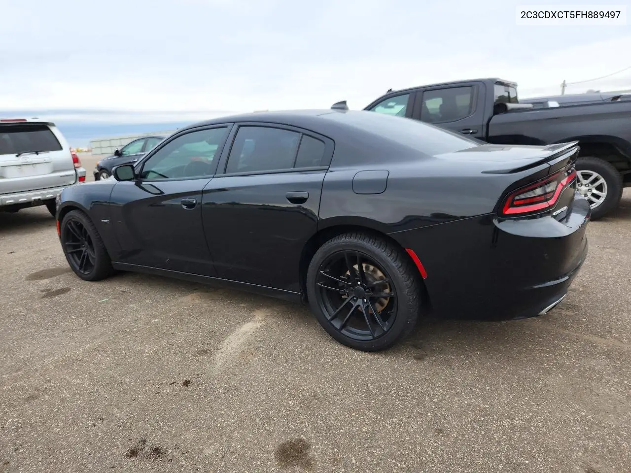 2015 DODGE CHARGER VIN 2C3CDXCT5FH889497 — фото 2