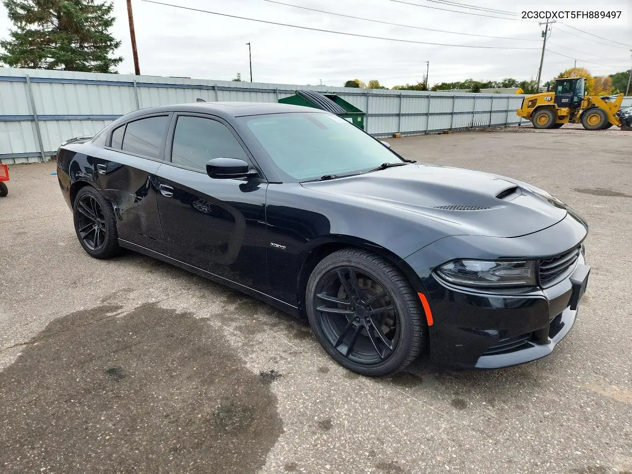 2015 DODGE CHARGER VIN 2C3CDXCT5FH889497 — фото 4