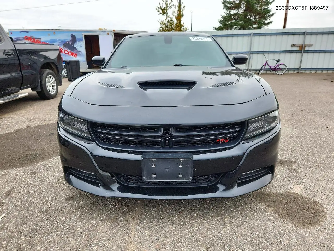 2015 DODGE CHARGER VIN 2C3CDXCT5FH889497 — фото 5