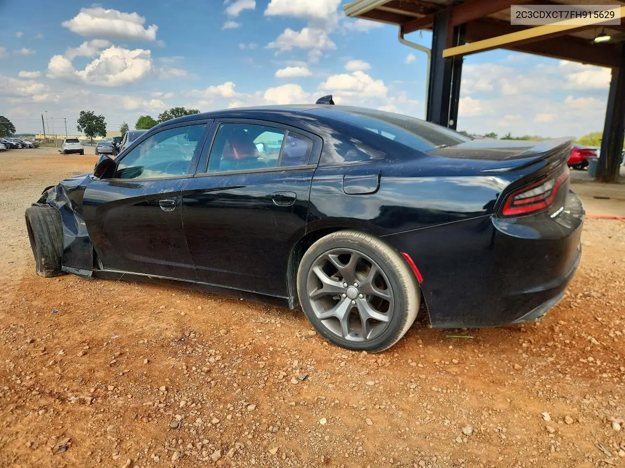 2015 DODGE CHARGER VIN 2C3CDXCT7FH915629 — фото 2