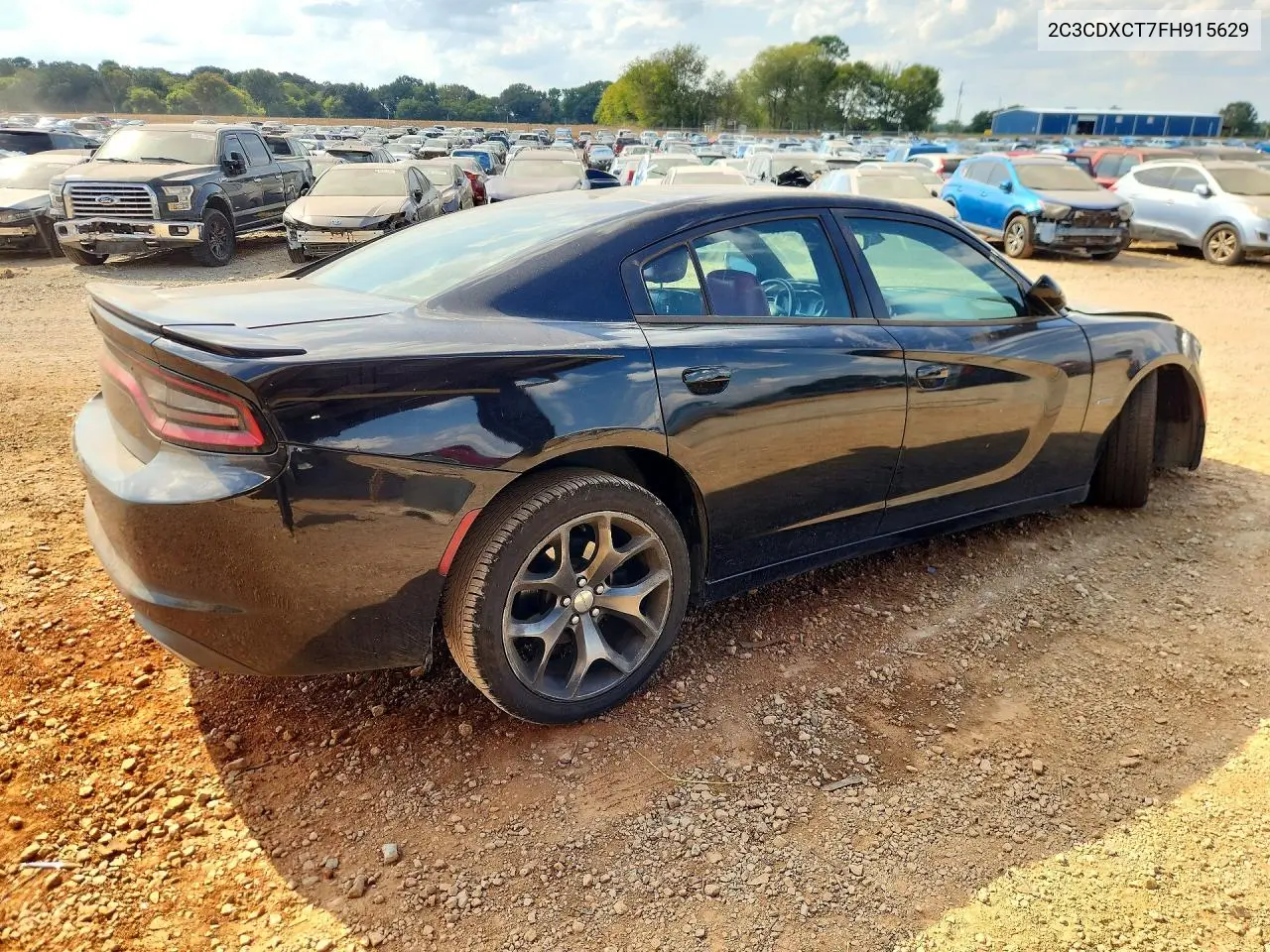 2015 DODGE CHARGER VIN 2C3CDXCT7FH915629 — фото 3