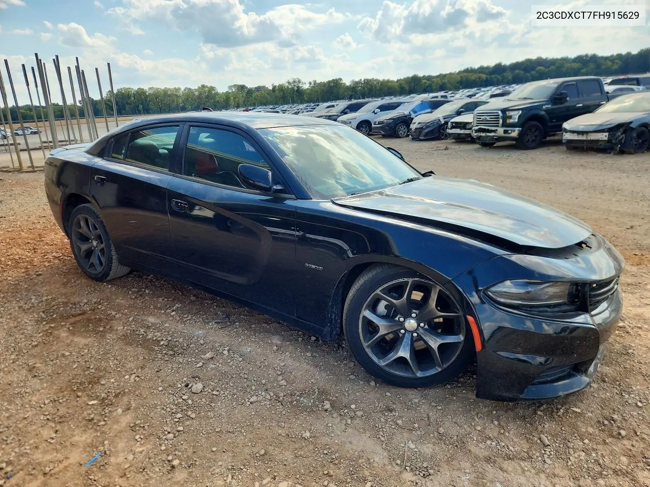 2015 DODGE CHARGER VIN 2C3CDXCT7FH915629 — фото 4