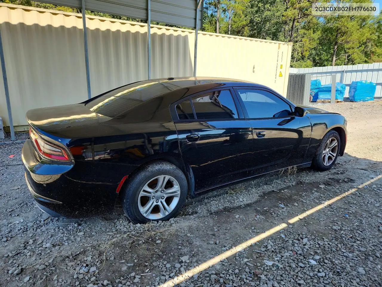 2015 DODGE CHARGER VIN 2C3CDXBG2FH776630 — фото 3