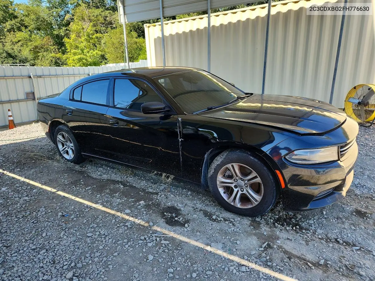 2015 DODGE CHARGER VIN 2C3CDXBG2FH776630 — фото 4