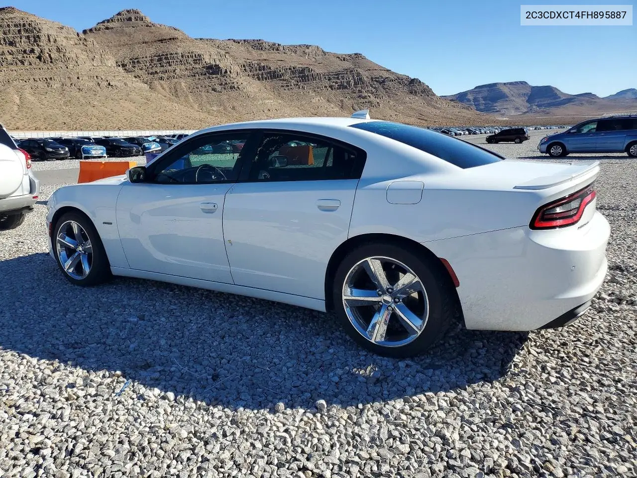 2015 DODGE CHARGER VIN 2C3CDXCT4FH895887 — фото 2