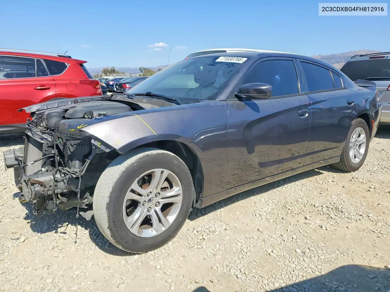 DODGE CHARGER 2015, VIN 2C3CDXBG4FH812916