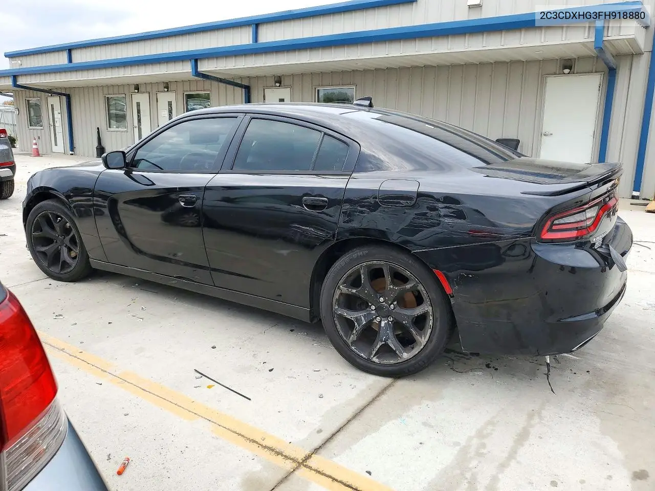 2015 DODGE CHARGER VIN 2C3CDXHG3FH918880 — фото 2