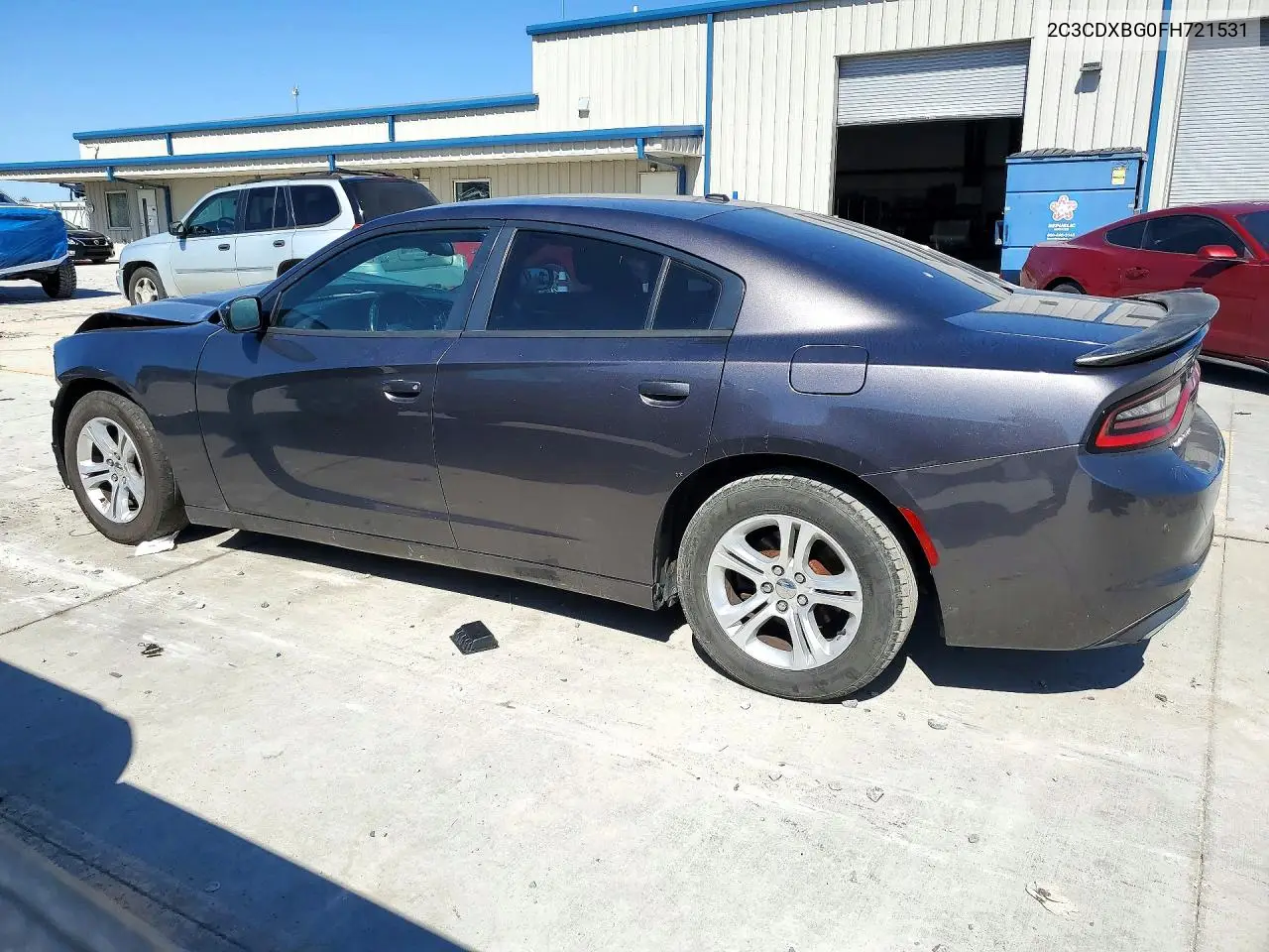 2015 DODGE CHARGER VIN 2C3CDXBG0FH721531 — фото 2