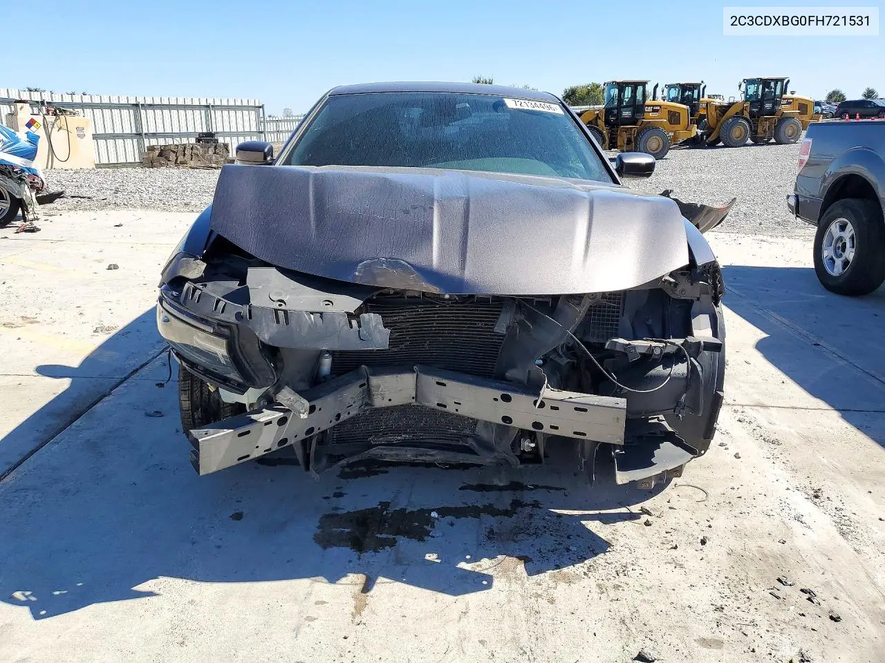 2015 DODGE CHARGER VIN 2C3CDXBG0FH721531 — фото 5
