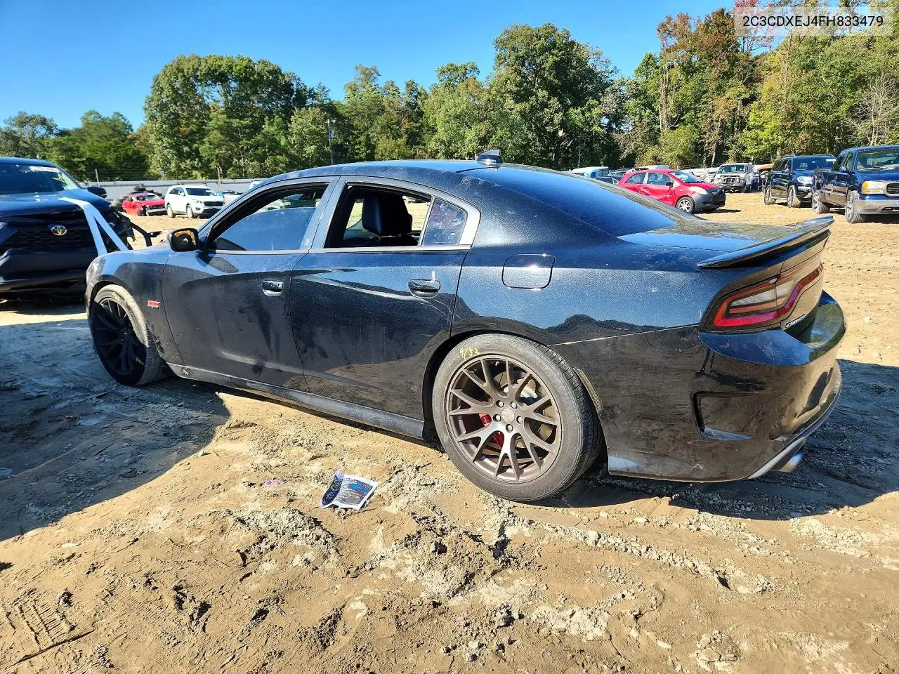 2015 DODGE CHARGER VIN 2C3CDXEJ4FH833479 — фото 2