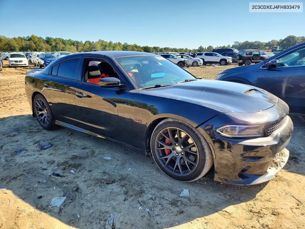 2015 DODGE CHARGER VIN 2C3CDXEJ4FH833479 — фото 4