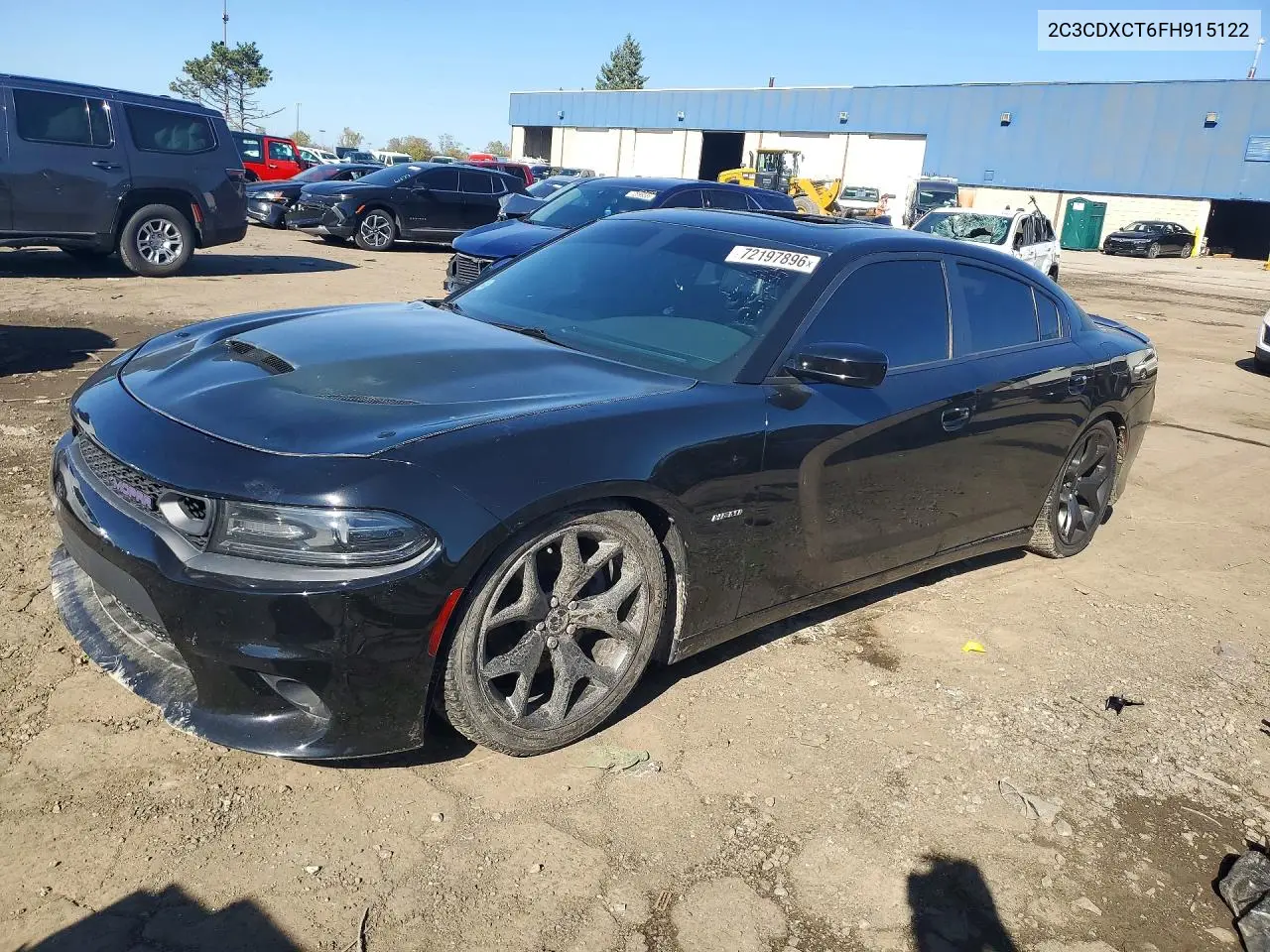 DODGE CHARGER 2015, VIN 2C3CDXCT6FH915122