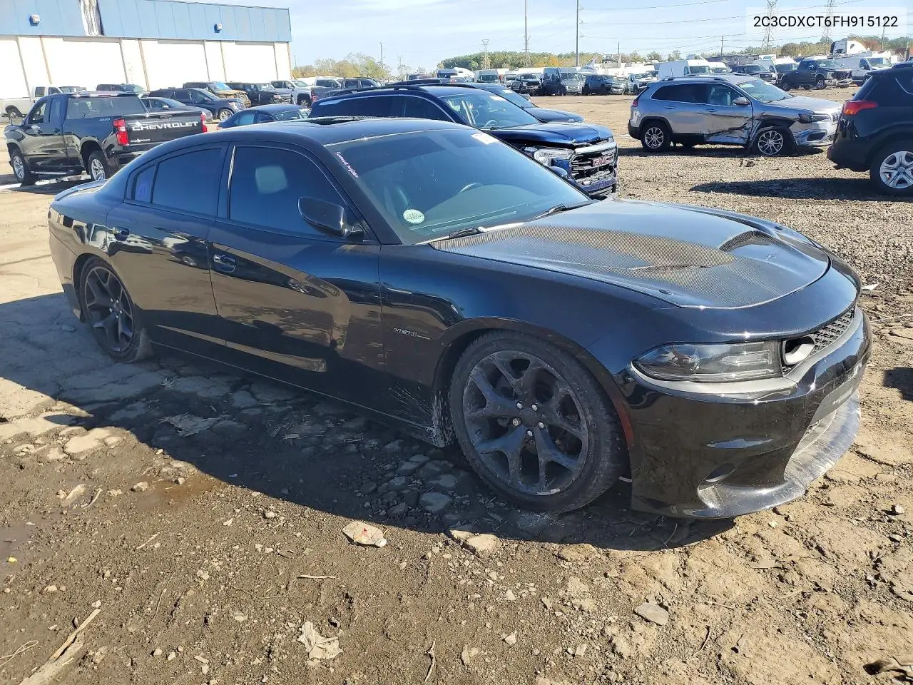2015 DODGE CHARGER VIN 2C3CDXCT6FH915122 — фото 4