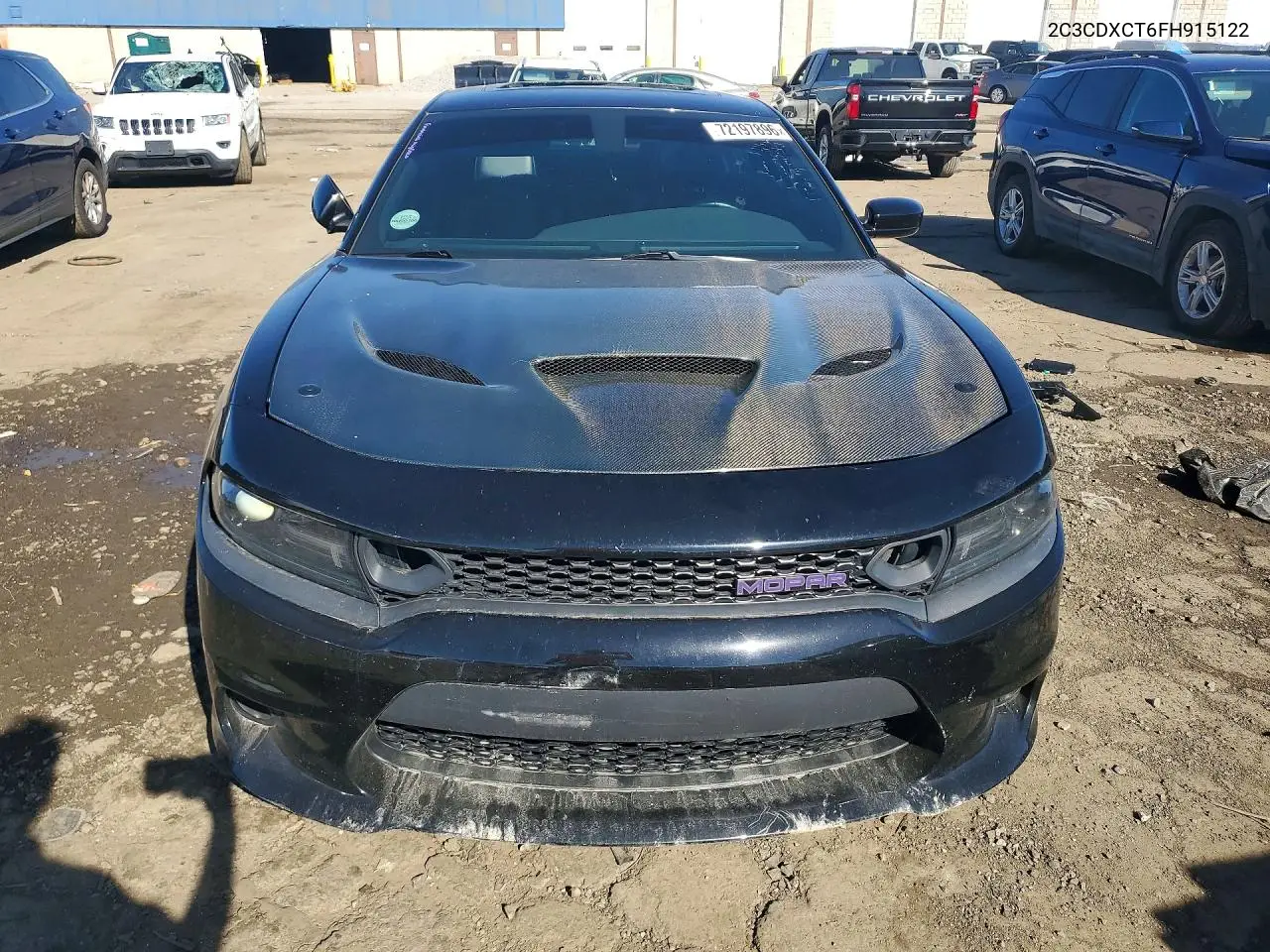 2015 DODGE CHARGER VIN 2C3CDXCT6FH915122 — фото 5
