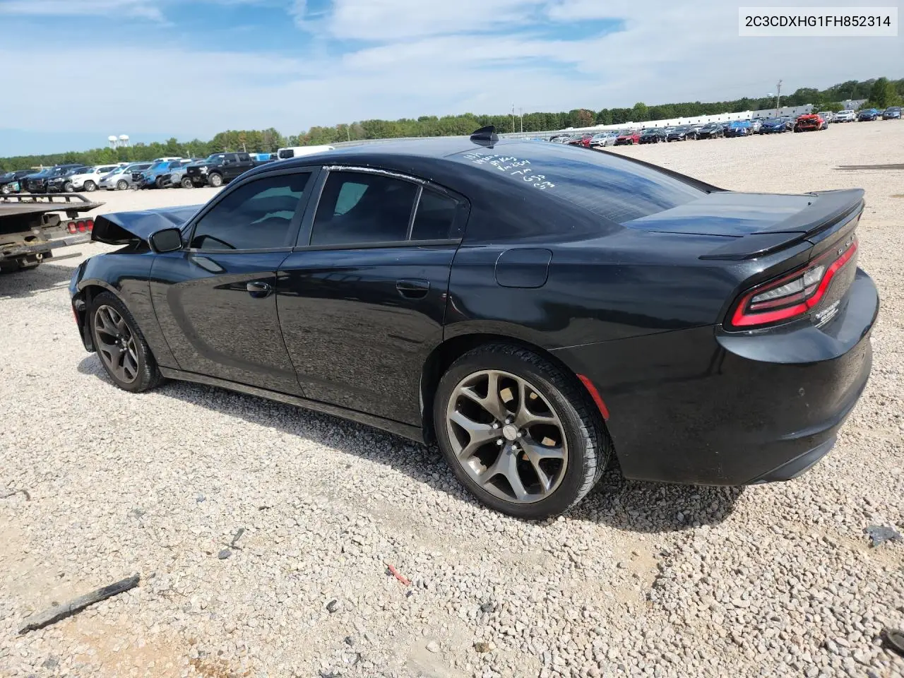 2015 DODGE CHARGER VIN 2C3CDXHG1FH852314 — фото 2